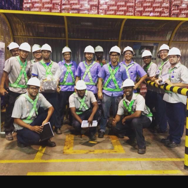 Trabalhadores Ambev Sete lagoas MG 2014
