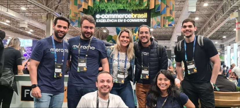 equipe de trabalho no forum de ecommerce em são paulo 2020.